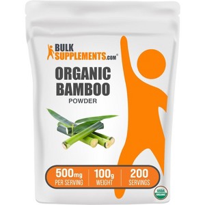 BulkSupplements Organic Bamboo Powder - 1 of 4