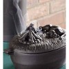Plow & Hearth Cast Iron Dog Wood Stove Steamer - Black - 3 of 4