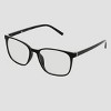 Men's Plastic Square Blue Light Filtering Glasses - Original Use™ Black - image 2 of 2