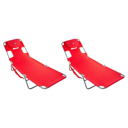 Folding beach portable online lounger