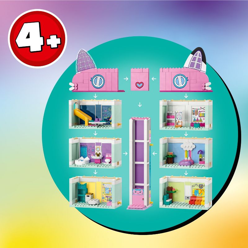 LEGO Gabby&#39;s Dollhouse Building Toy Set 10788, 6 of 8