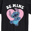 Men's - Lilo and Stitch - Be Mine Short Sleeve Graphic T-Shirt - 2 of 4