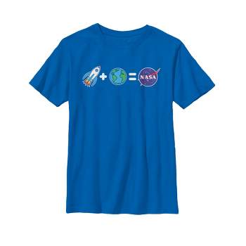 Boy\'s Nasa Logo Space Emoji T-shirt : Target