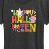 Women's - SpongeBob SquarePants - Happy Halloween Short Sleeve Graphic T-Shirt - 2 of 4