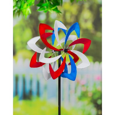 75"H Wind Spinner, Americana Blades