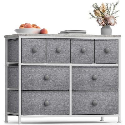 Sorbus 8 Drawers Chest Dresser with Knob Handle - Great for Household Storage and Organization