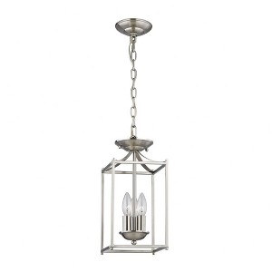 Thomas Lighting Foyer 3 - Light Pendant in  Brushed Nickel - 1 of 1