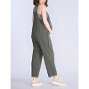 Women's Sleeveless Relaxed Fit Maternity Jumpsuit | Motherhood Maternity - 2 of 4