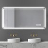 28"x60" LED Vanity Mirror Anti-Fog Dimmable Shatter-Proof Tempered Glass Bathroom Decor - 2 of 4