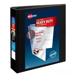 Avery 2" 500 Sheet Heavy Duty Ring Binder Black