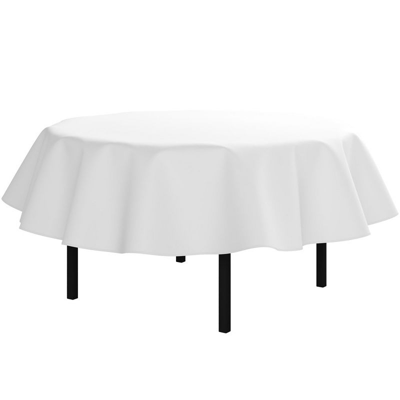 Crown Display Flannel Backed Vinyl Tablecloths - Vinyl Tablecloths - 1 Count Waterproof Tablecloths, 2 of 6