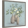 Amanti Art Natural Bouquet II Blue by Julia Purinton Canvas Wall Art Print Framed 16 x 16-in. - 3 of 4