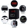 Costway 1500W Electric Portable Infrared Quartz Space Heater Remote - 4 of 4