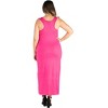 Plus Size Racerback Maxi Dress - 24seven Comfort Apparel™ - 3 of 4