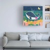 Trademark Fine Art - Tina Finn Wondrous Whale Canvas Art - 2 of 4