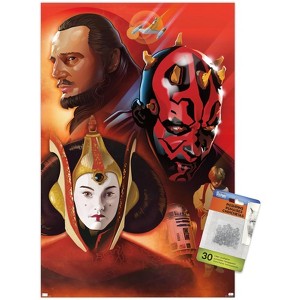 Trends International Star Wars: The Phantom Menace By Dorothea Taylor Unframed Wall Poster Prints - 1 of 4