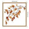 Amanti Art Colors of the Fall VIII by Anne Tavoletti Canvas Wall Art Print Framed 22 x 22-in. - 4 of 4