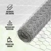 YARD GARD Galvanized Poultry Chicken Coop Wire Netting Mesh Fencing - 2 of 4