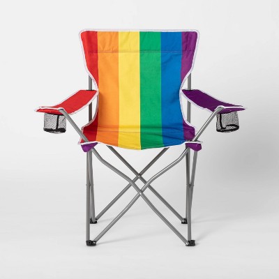  Rainbow Portable Outdoor Chair - Pride 