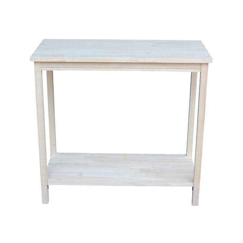 Portman Accent Table Unfinished - International Concepts, 3 of 9