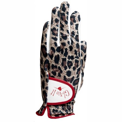 Glove It Women's Leopard Golf Glove, Left Hand, Small