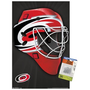 Trends International NHL Carolina Hurricanes - Mask 16 Unframed Wall Poster Prints - 1 of 4