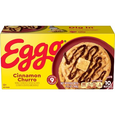 Eggo Frozen Cinnamon Churro Waffles - 12.3oz/10ct