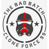 Women's Star Wars: The Bad Batch Clone Force 99 Badge T-Shirt - 2 of 4