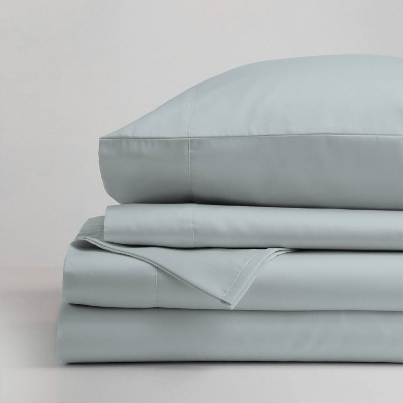 600 Thread Count Cotton Sateen Sheet Set - Aireolux, 4 of 8
