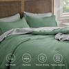 2/3 Pcs Waffle Comforter Set Soft Cotton Bedding Set Premium Cotton Cover with Polyester Fill for All Seasons - 4 of 4