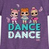 Girls' - LOL Surprise! - Dancing Dolls Dance Fitted Short Sleeve Graphic T-Shirt - 2 of 4