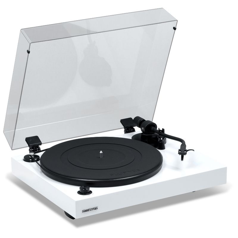 Fluance RT82 Reference High Fidelity Vinyl Turntable Record Player with Ortofon OM10 Cartridge & Speed Control Motor, 1 of 10