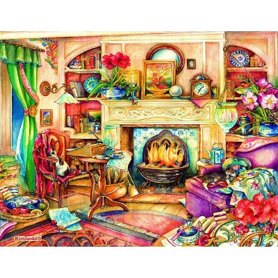 Sunsout Fireside Embroidery 1000 pc Large Pieces  Jigsaw Puzzle 23447