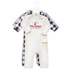 Hudson Baby Infant Boys Cotton Coveralls, Apple Orchard - image 2 of 4