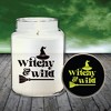 Courtside Market Halloween Typography 21 oz Soy Wax Candle with Wooden Lid - 2 of 2