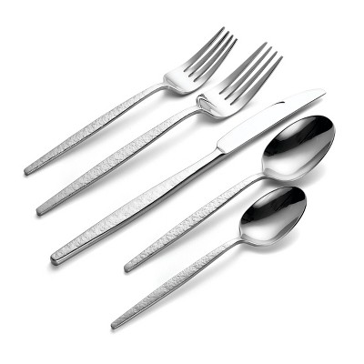 Oneida 20pc Revolve Mirror Flatware Set: 18/0 Stainless Steel, Dishwasher-Safe, Service for 4, Traditional Style