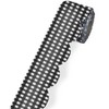 Carson Dellosa Education Black Gingham Rolled Scalloped Borders, 65 Feet Per Roll, Pack of 3 - 2 of 4