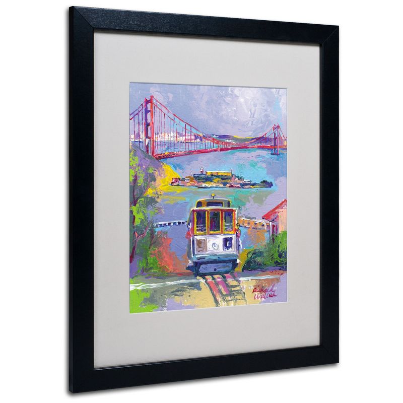 Trademark Fine Art -Richard Wallich 'San Francisco 2' Matted Framed Art, 2 of 5