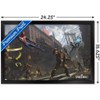 Trends International Marvel's Spider-Man 2 - Street Fight with Kraven Framed Wall Poster Prints - 3 of 4