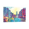 iCanvas Chicago River by Maja Wronska Canvas Print Wall Art - 2 of 3