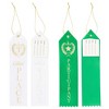 Blue Panda 100 Pack Award Ribbons, 1st, 2nd, 3rd Place, and Participant, Competition Prizes 2 x 8 In, 4 Colors - 4 of 4