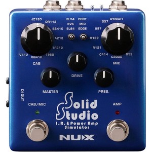NUX NSS-5 Solid Studio Amp and Cabinet Simulator Guitar Pedal - 1 of 4
