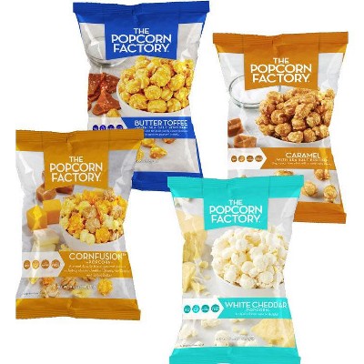 The Popcorn Factory 8 Pack Assorted Popcorn Bags (5 - 8oz bags)