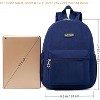 MaseiKar Mini Lightweight 11.8 Inch Backpack Durable Travel Hiking Women and Girls Small Daypack, 7 Liters Blue - 3 of 4