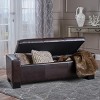Modern Tufted Storage Ottoman Bench with Hidden Compartment for Living Room or Bedroom, 50" Wide -3irtyhousy - 3 of 4