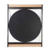 Kiera Grace 30" Logan Metal Round Mirror: Farmhouse Modern Decor, Wall Mount, No Assembly Required - 3 of 4