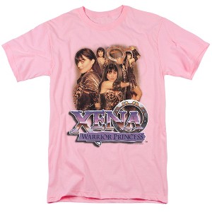Xena Princess Collage Adult T-Shirt - 1 of 4