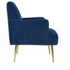 Rosa Transitional Comfy Living Room Armchair with Metal Legs | ARTFUL LIVING DESIGN - 3 of 4