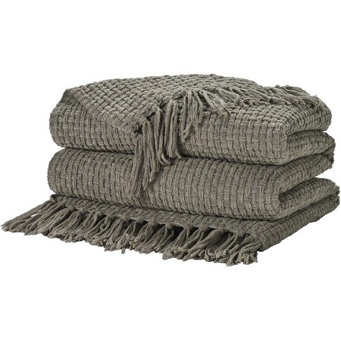 Target gray throw discount blanket