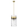 Z-Lite Fontaine 4 - Light Pendant in  Rubbed Brass - 3 of 4